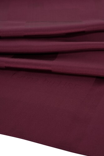 PURE SILK Serisi Bordo Vişne - Thumbnail