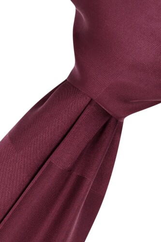 PURE SILK Serisi Bordo Vişne - Thumbnail